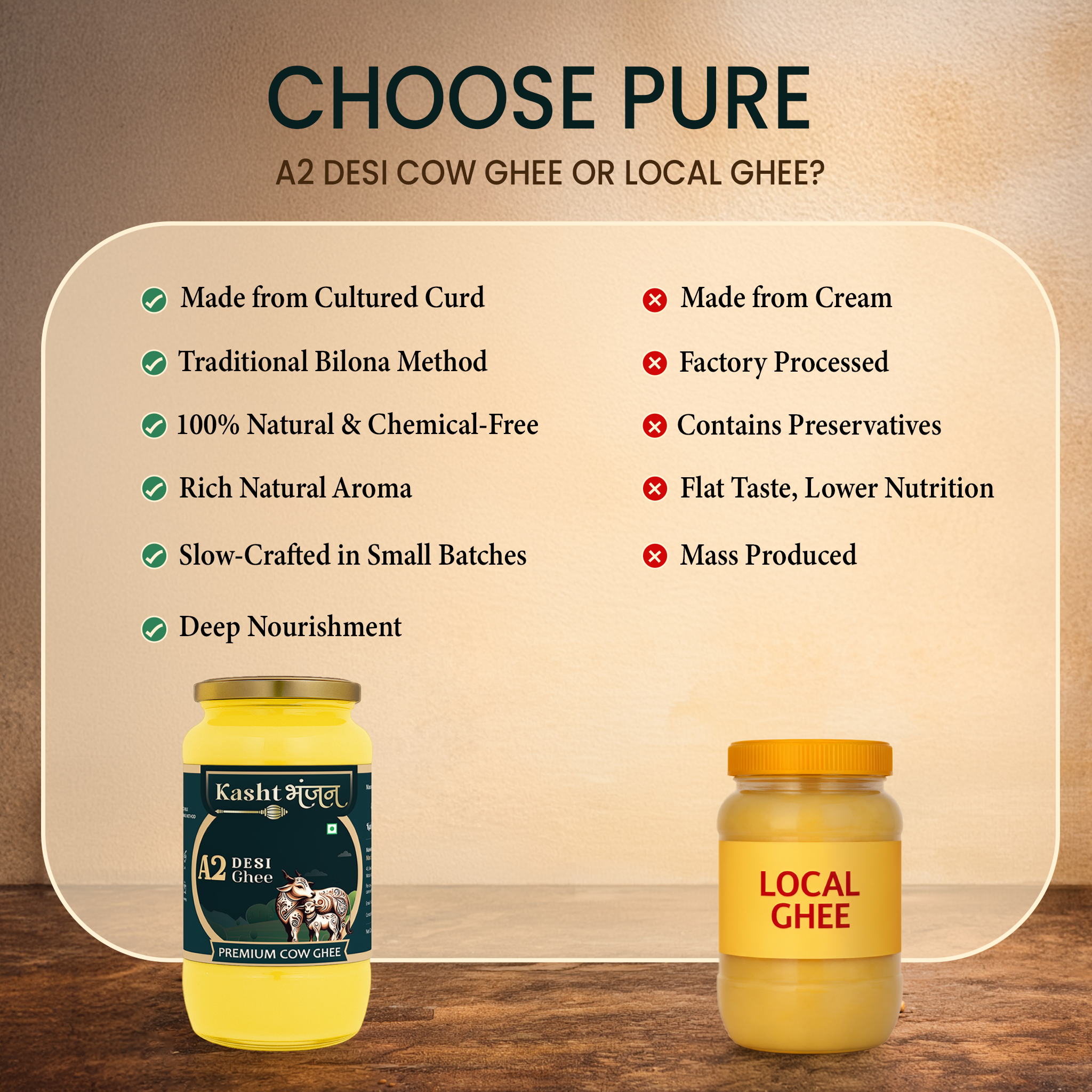 A2 Desi Cow Ghee (5 Liter)