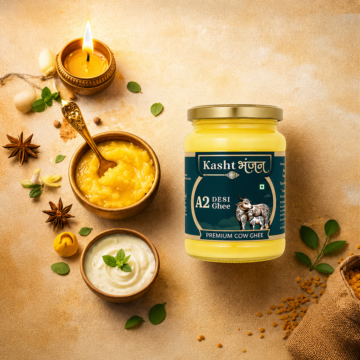 A2 Desi Cow Ghee (500 ML)